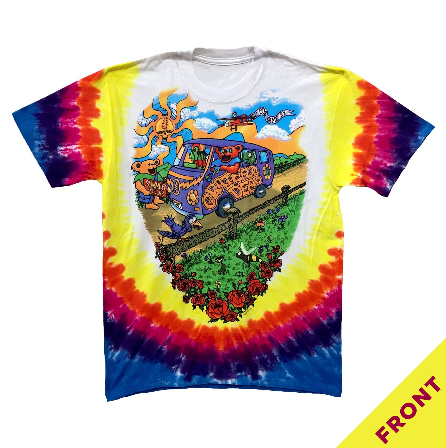 Grateful Dead Summer Tour Bus - Tye Dye