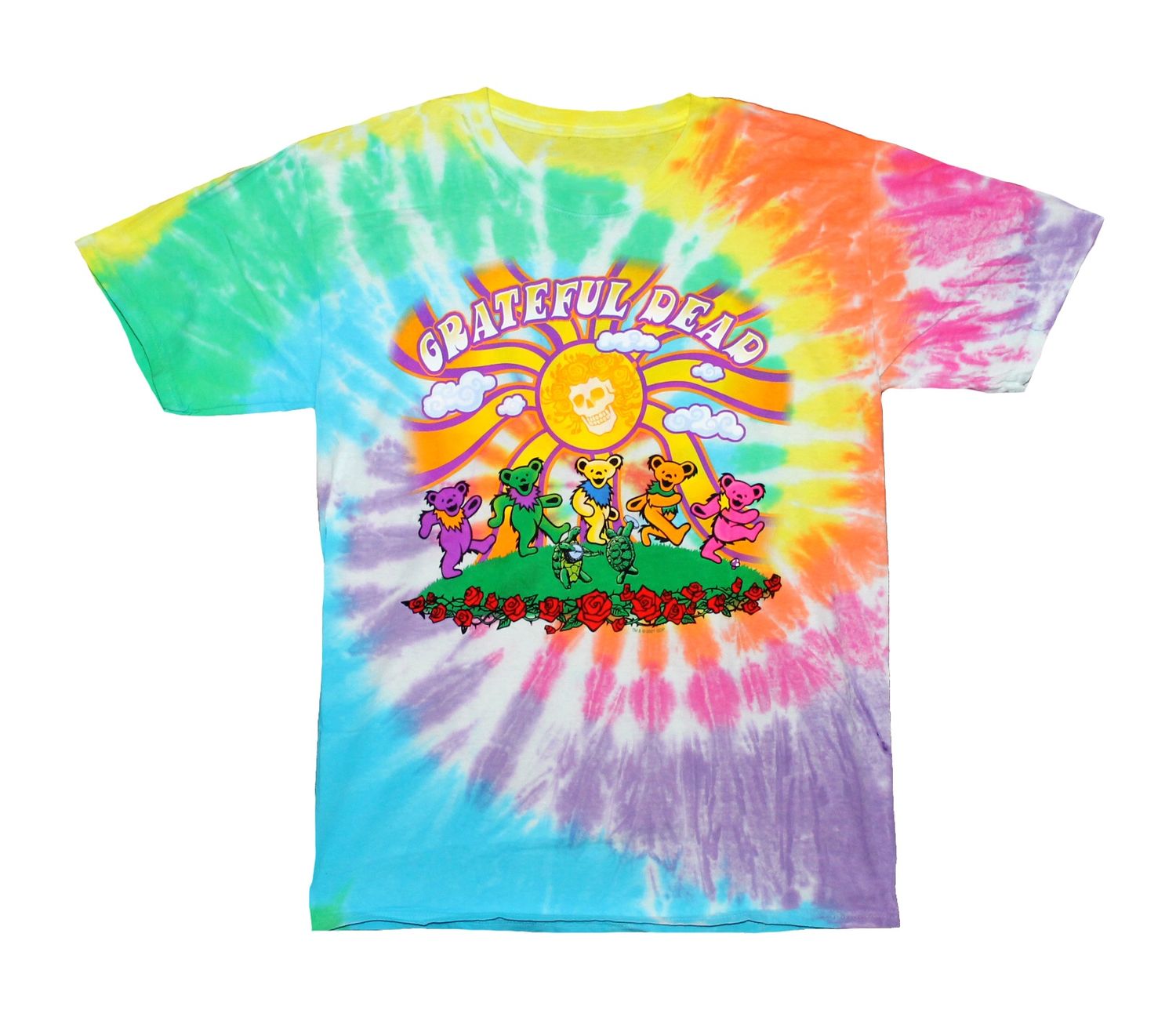 Grateful Dead Sunshine Bears - Tye-Dye
