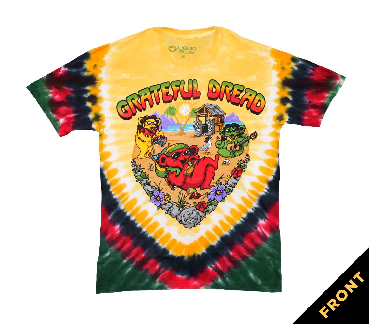 Grateful Dead Positive Vibrations - Tye-Dye