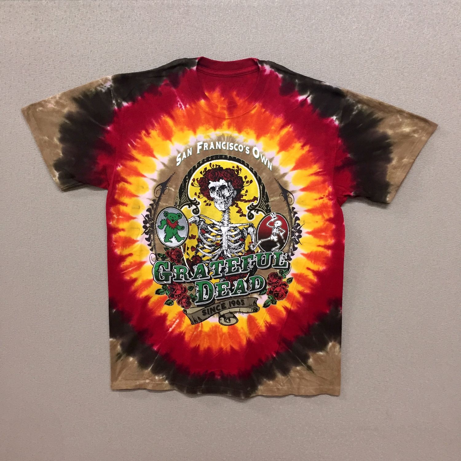 Grateful Dead San Francisco's Own Orange Tye-Dye
