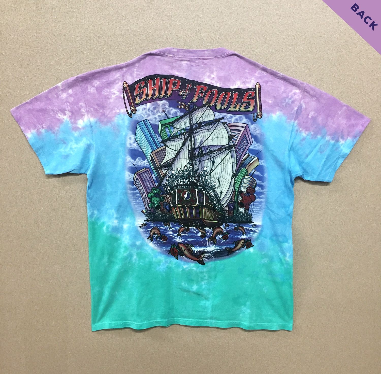 Grateful Dead Ship of Fools - Tye-Dye