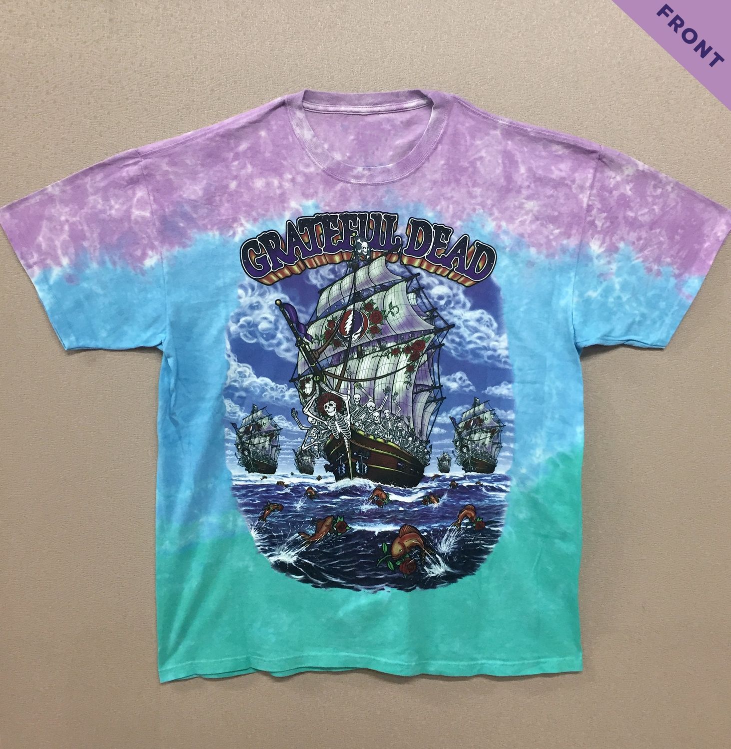Grateful Dead Ship of Fools - Tye-Dye