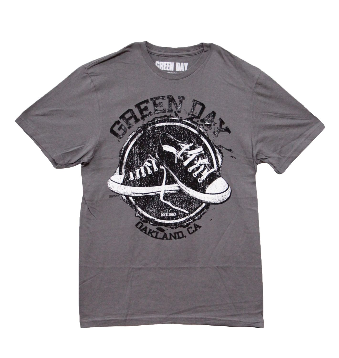 Green Day Oakland 1987 Sneakers - Charcoal