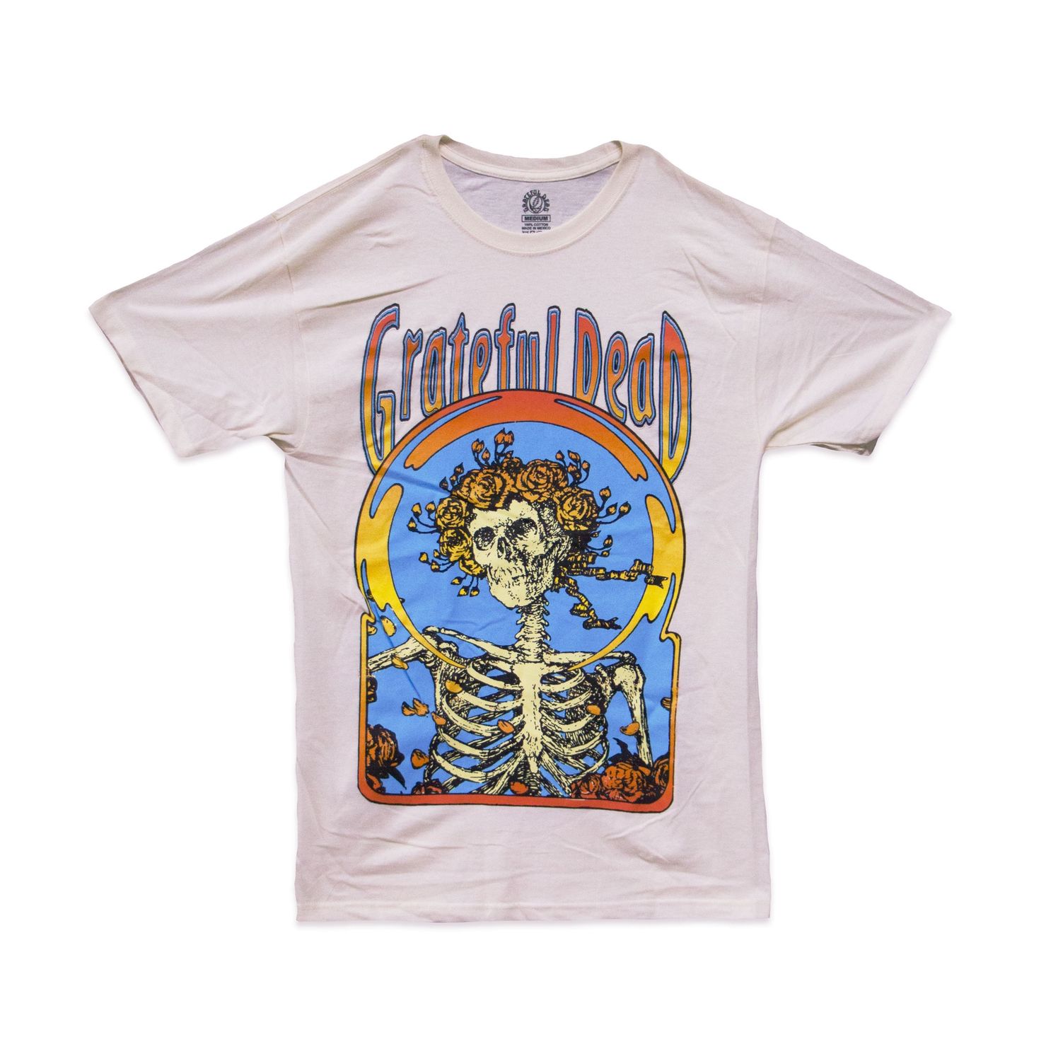 Grateful Dead Vintage Bertha Logo - NATURAL/CREAM