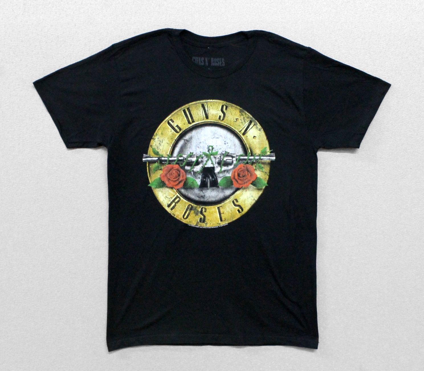 Guns N Roses Bullet Distressed - Black