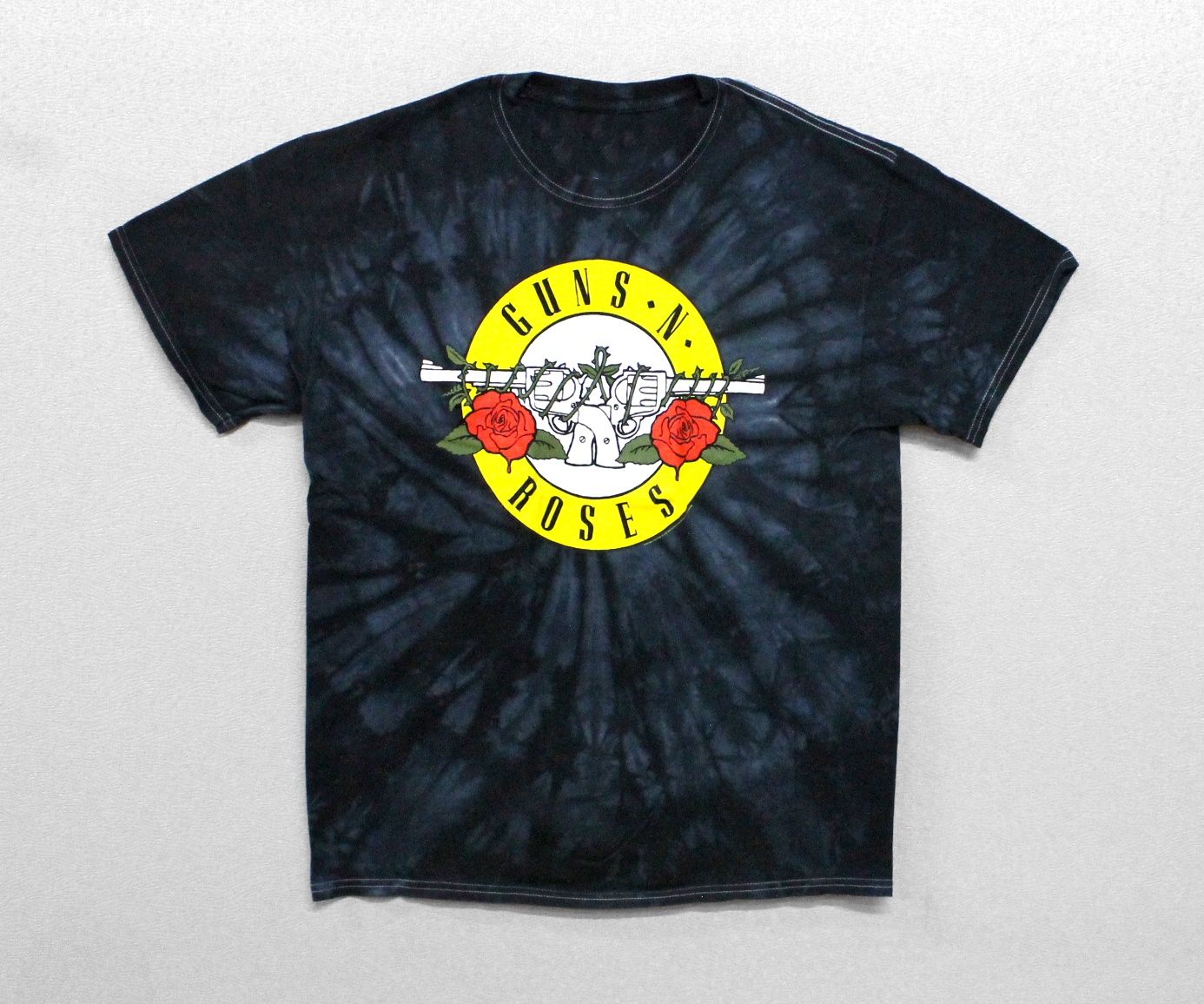 Guns N Roses Classic Logo - Dark Blue Tye Dye