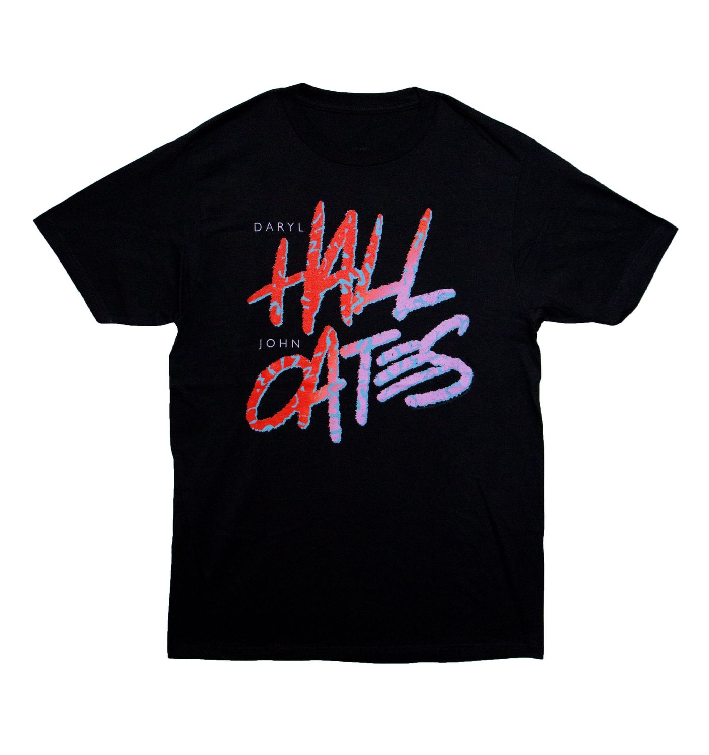 Hall and Oates - 80s Text - BLK