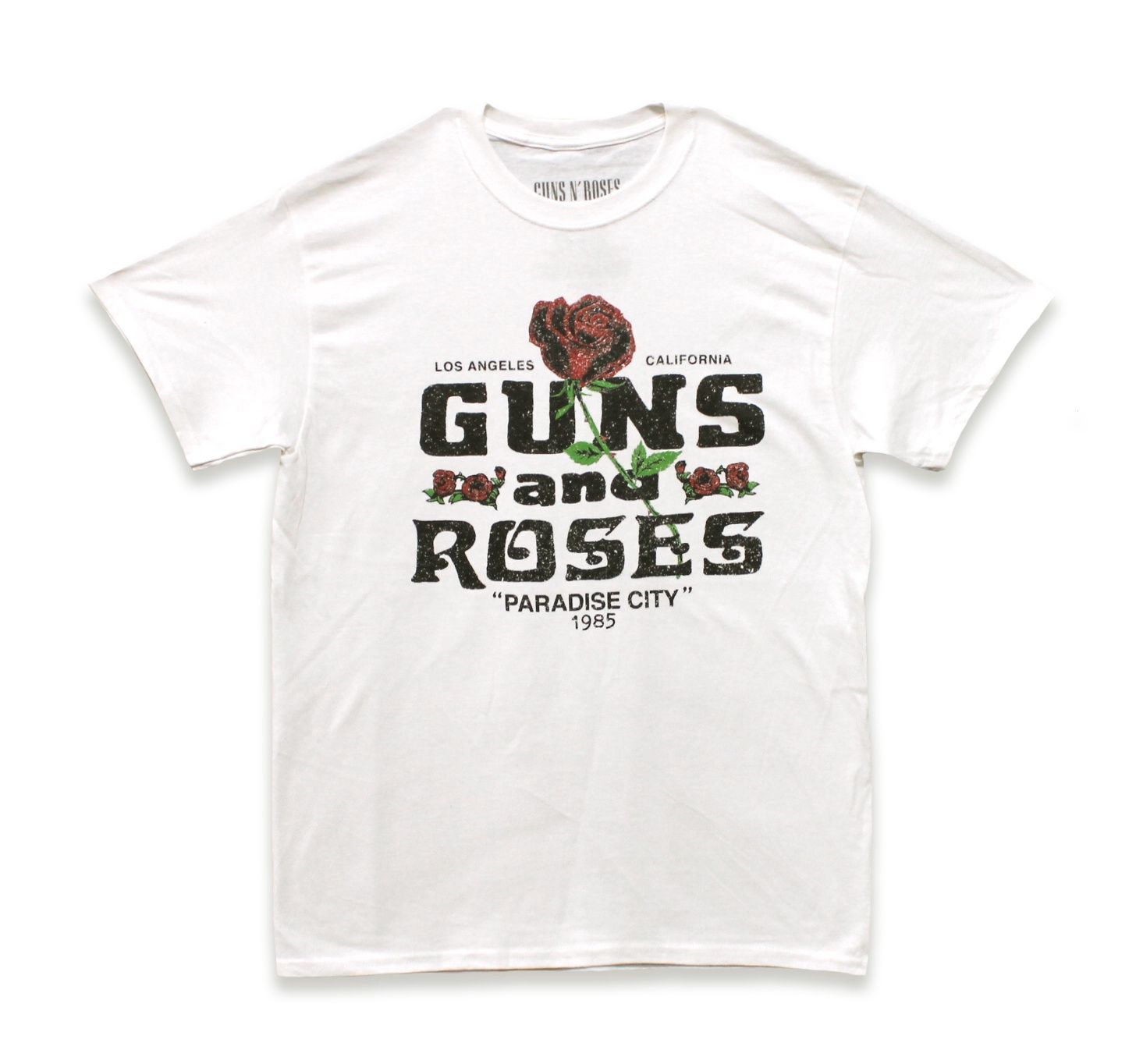 Guns N Roses Paradise City 1985 - White