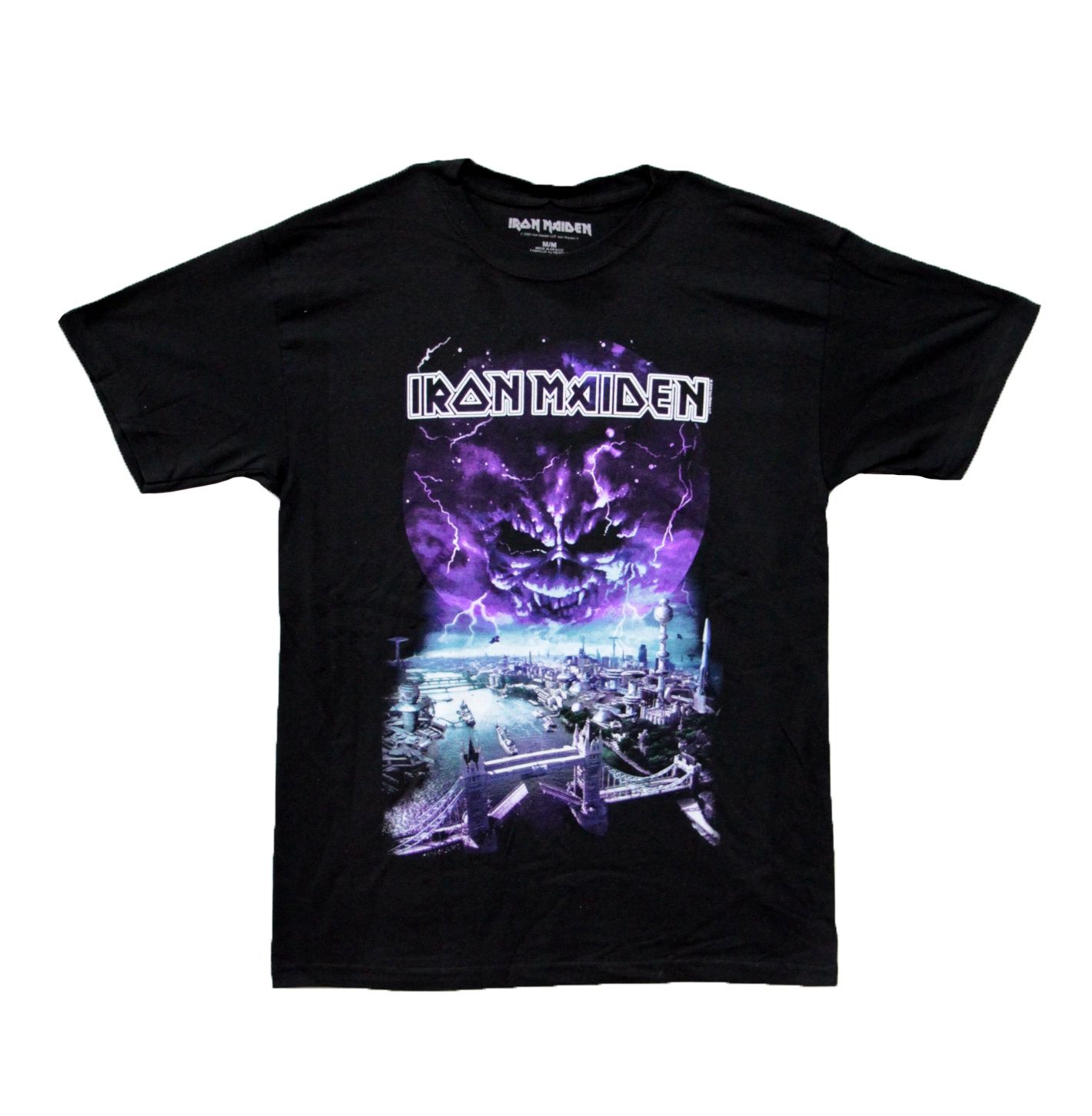 Iron Maiden Brave New World Hidden Face - Black