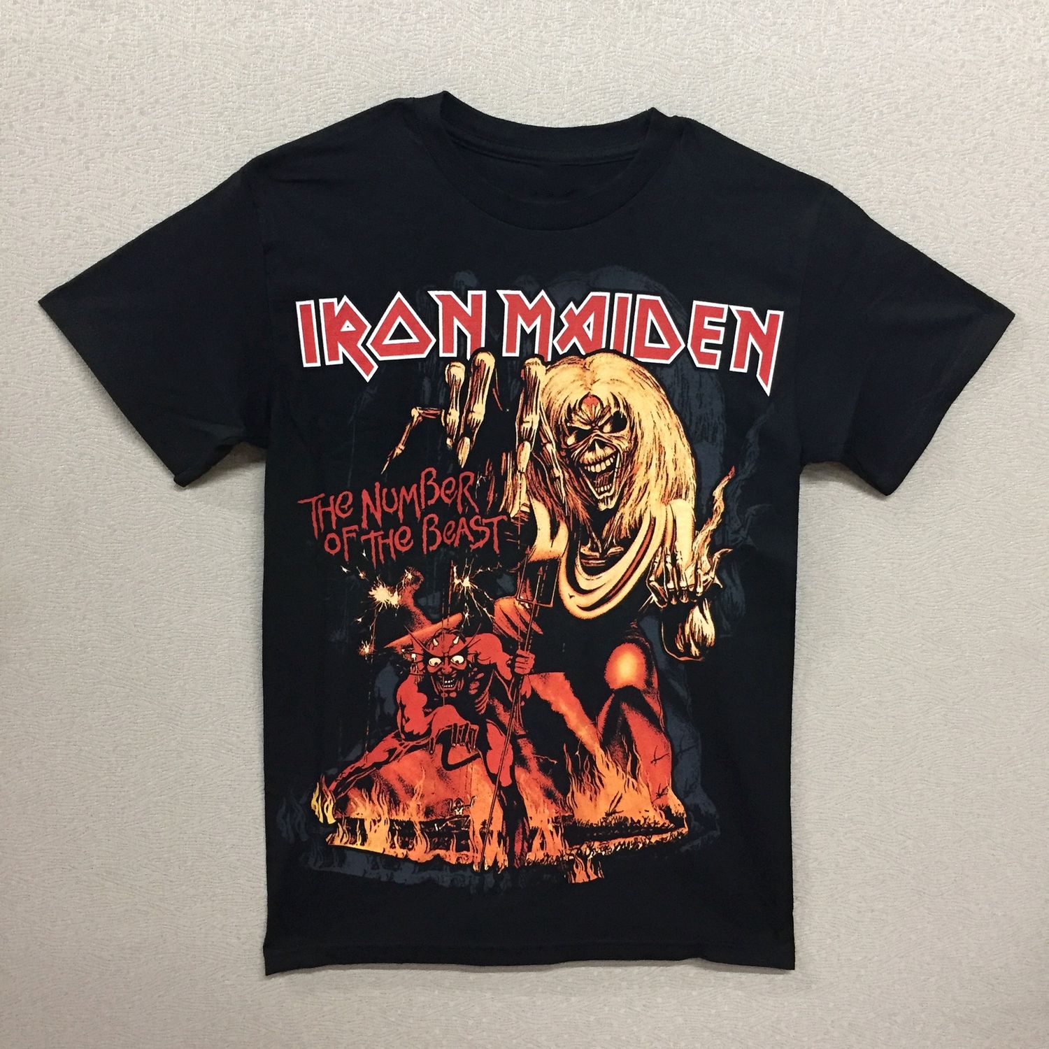 Iron Maiden Number of the Beast - Black
