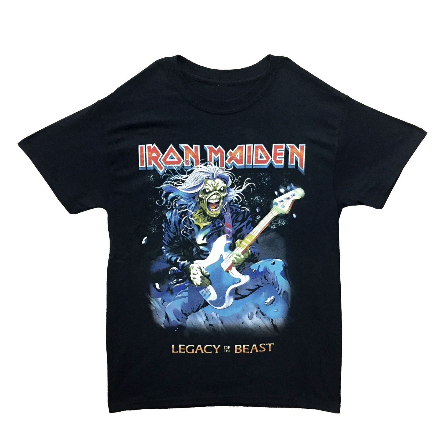 Iron Maiden Legacy of the Beast Eddie Bass- Black