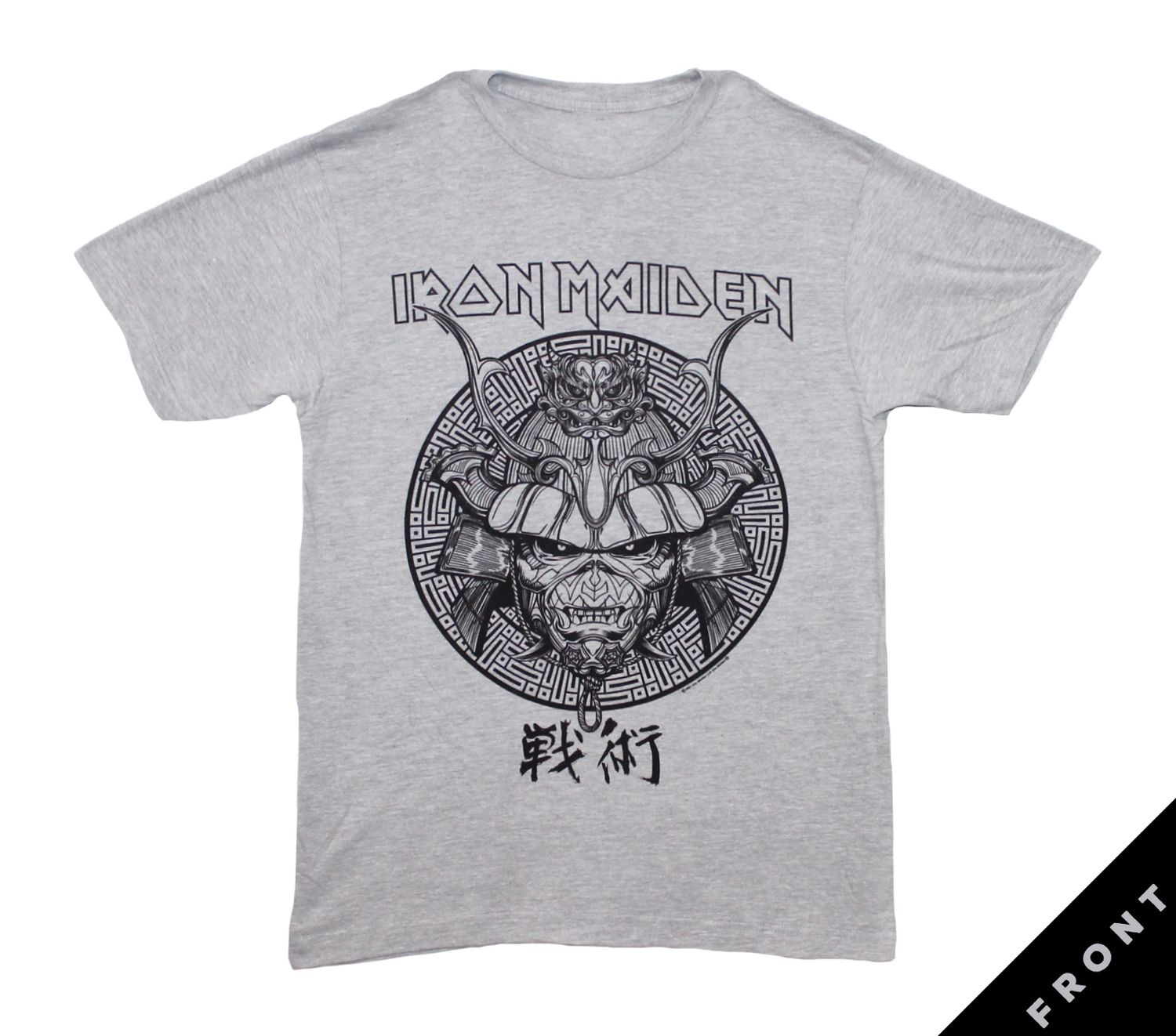 Iron Maiden Senjutsu Samurai - Light Heather Grey