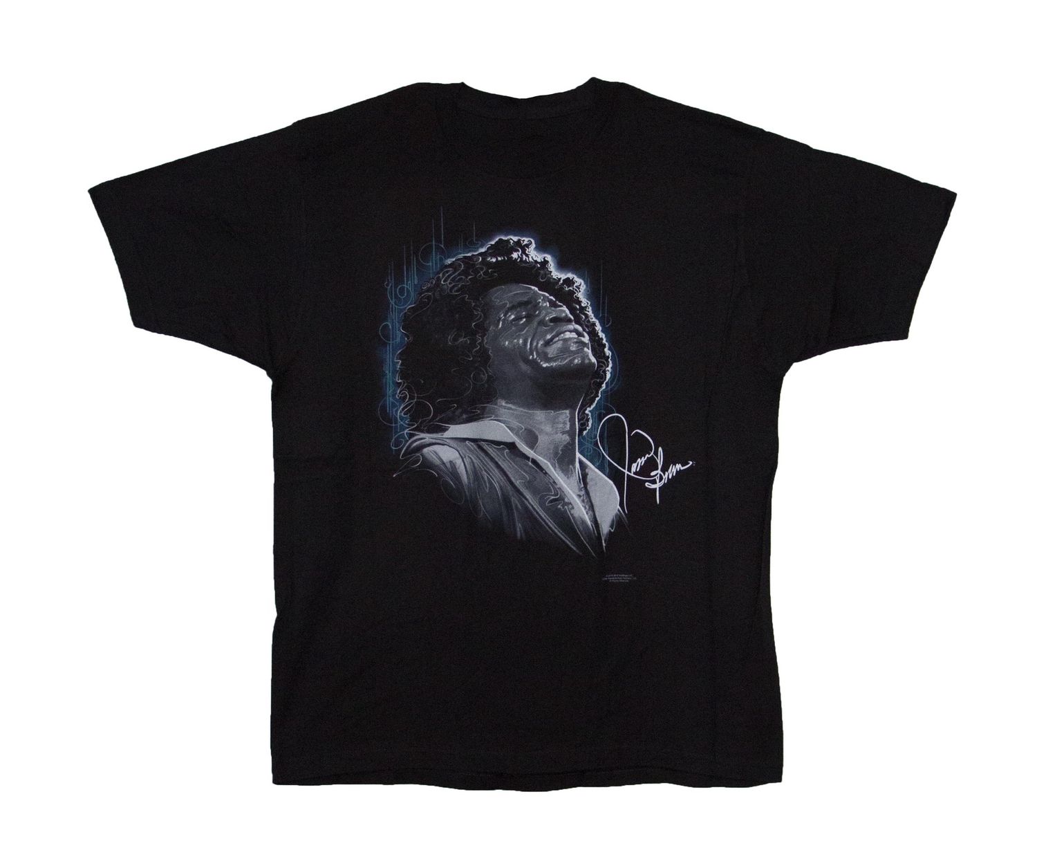 James Brown Painted Portrait - Black