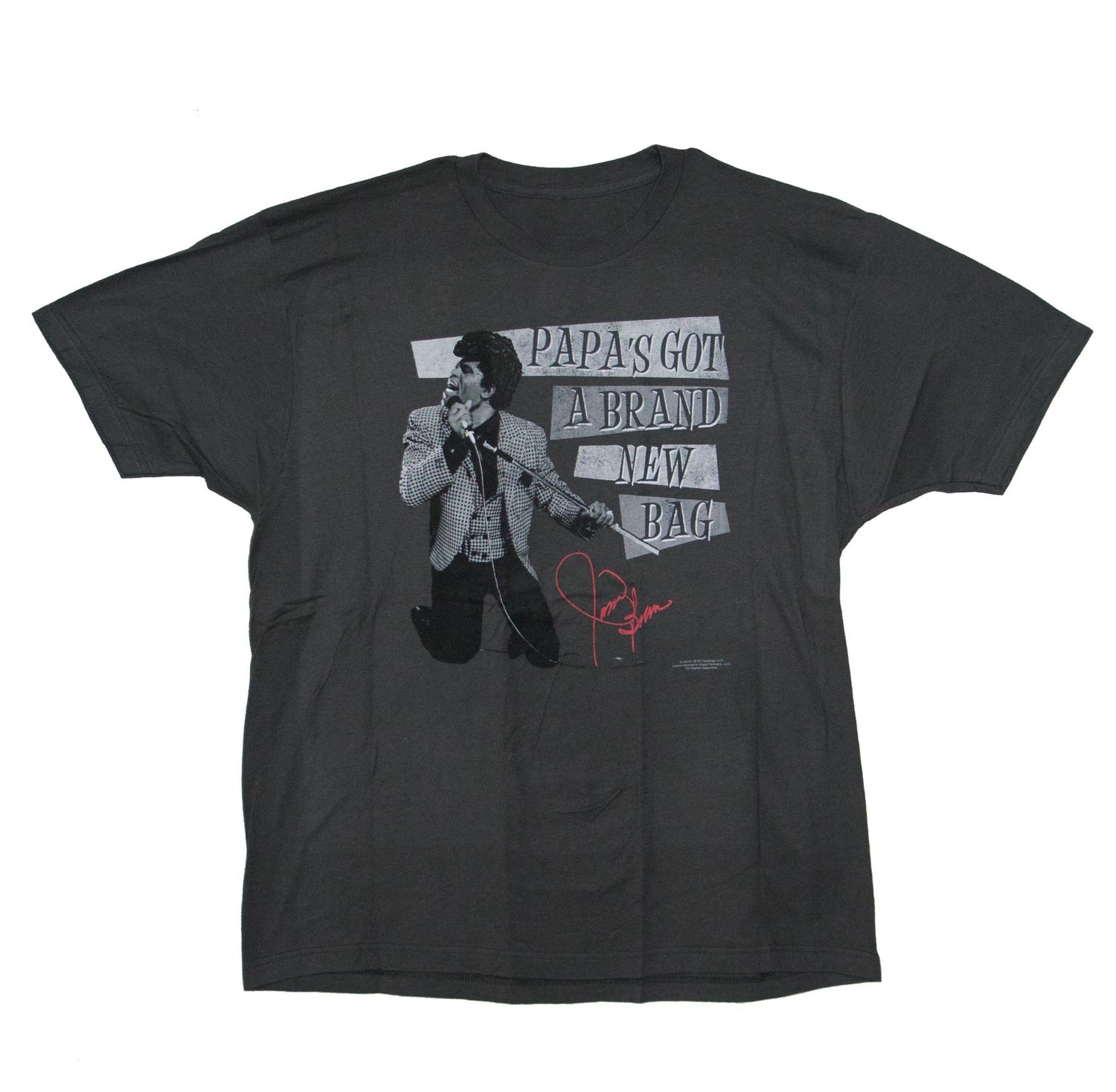 James Brown Papa's Got a Brand New Bag - Charcoal