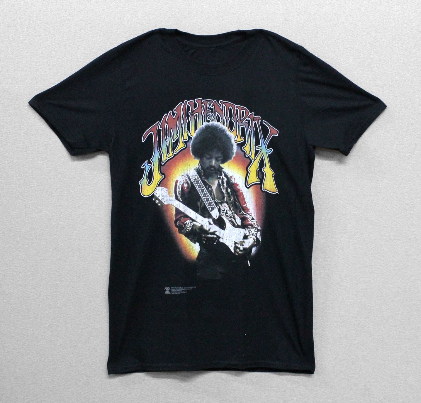 Jimi Hendrix Colour Distressed - Black