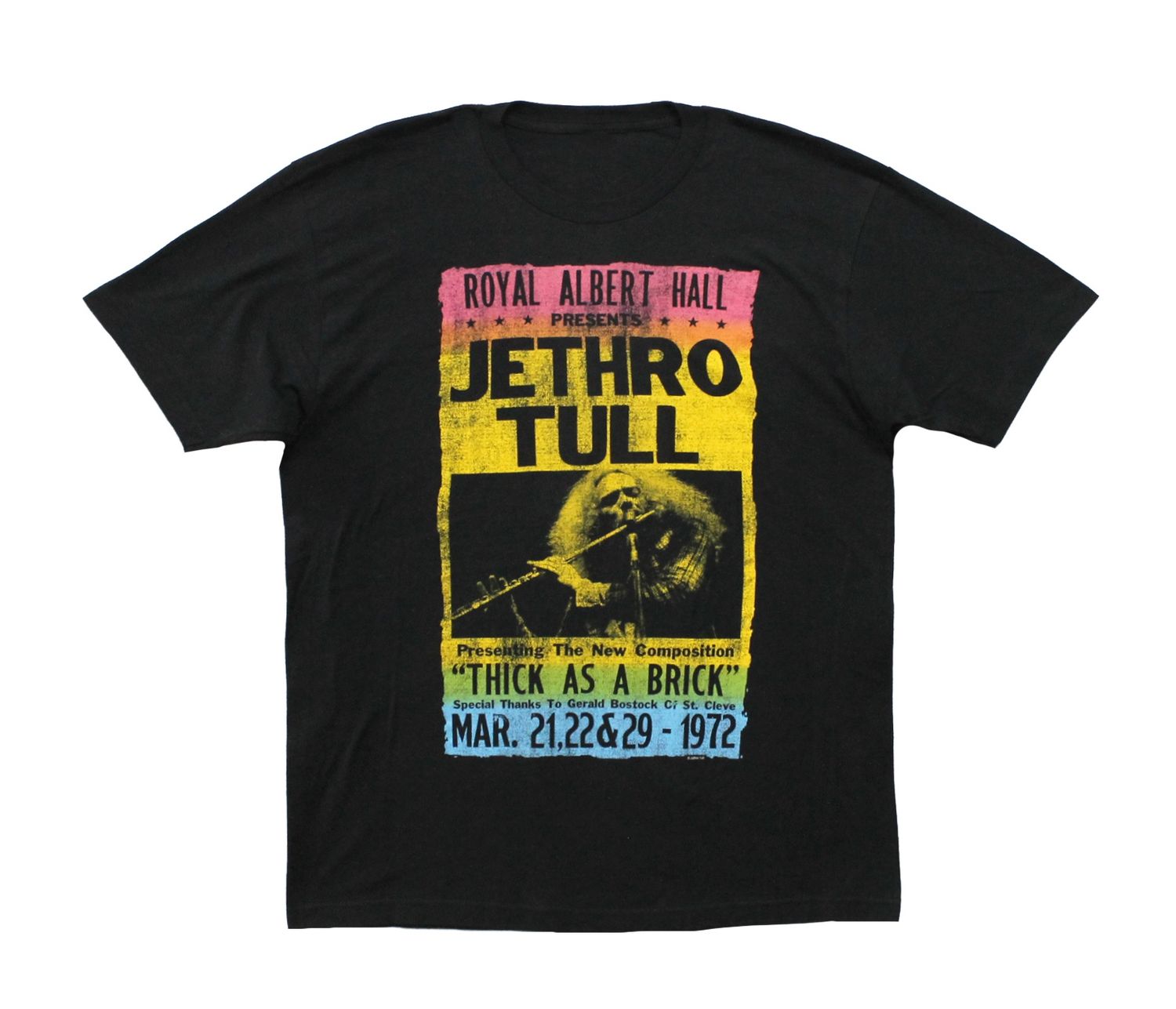 Jethro Tull Thick as a Brick Poster - Black