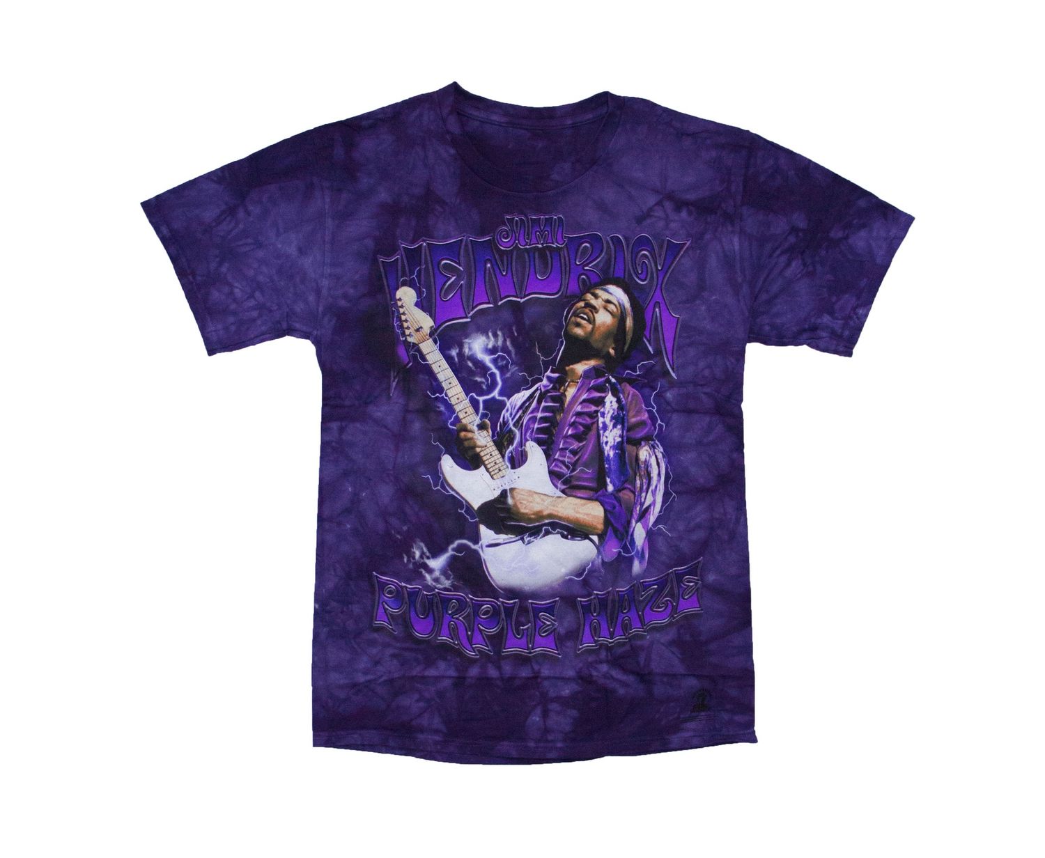 Jimi Hendrix Purple Haze - Purple Tye-dye
