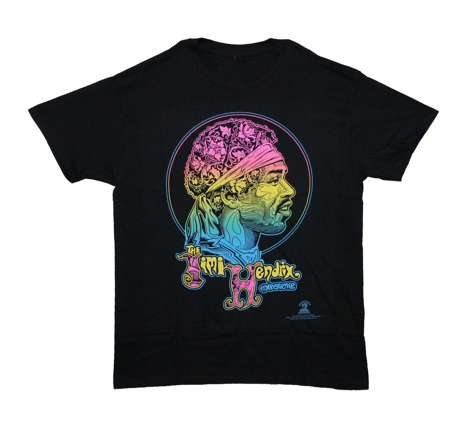 Jimi Hendrix Little Wing Gradient - Black