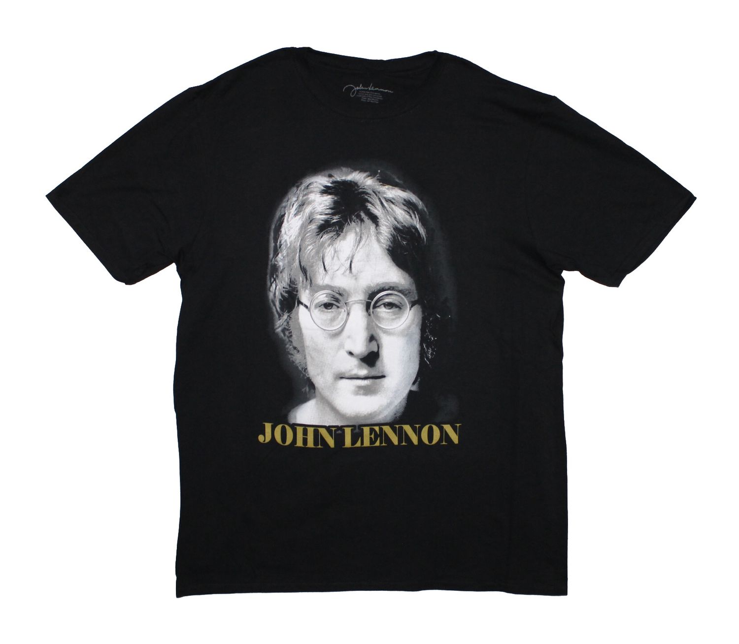 John Lennon Big Portrait - Black