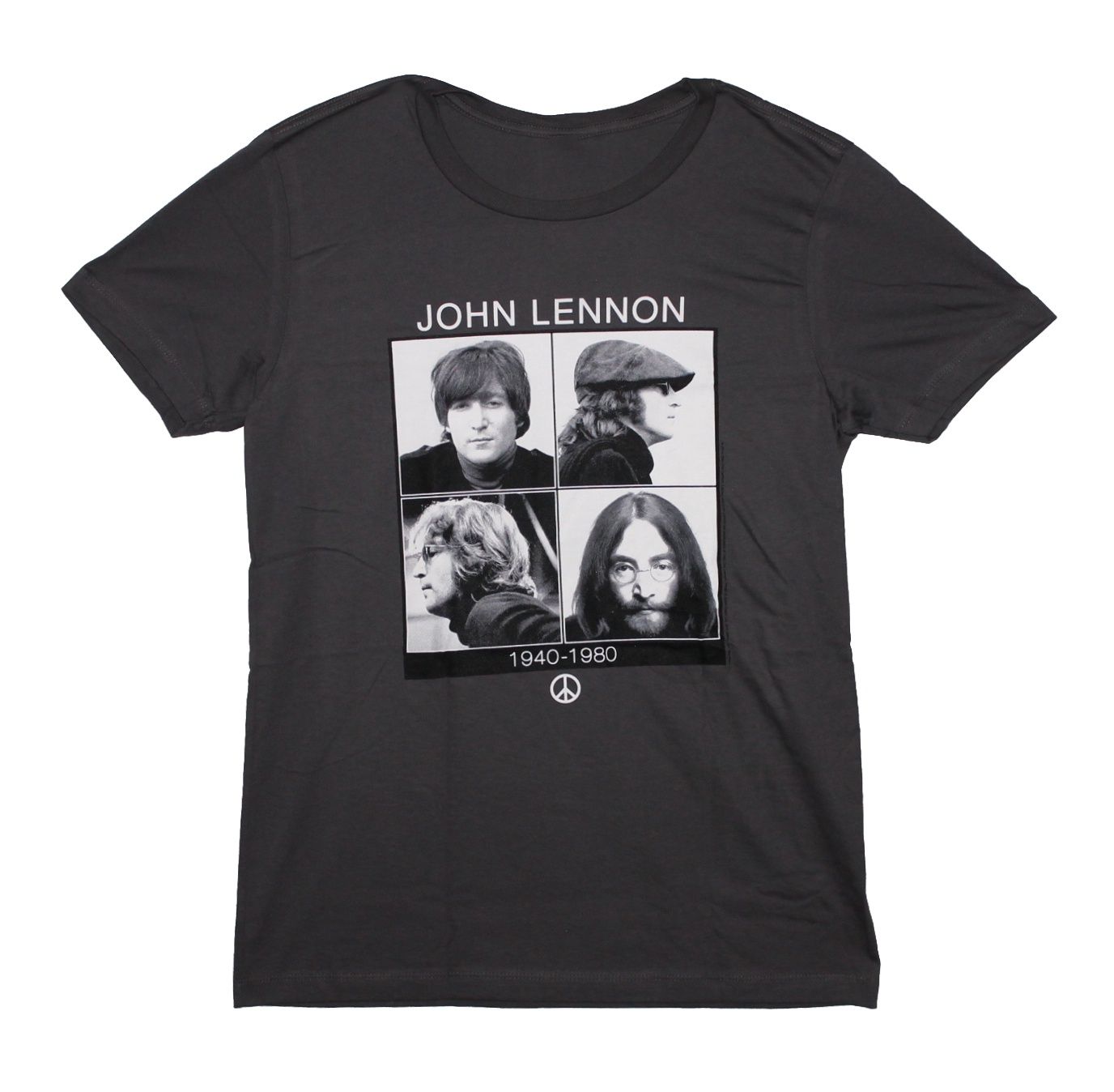 John Lennon Squares 1940-1980 - Charcoal