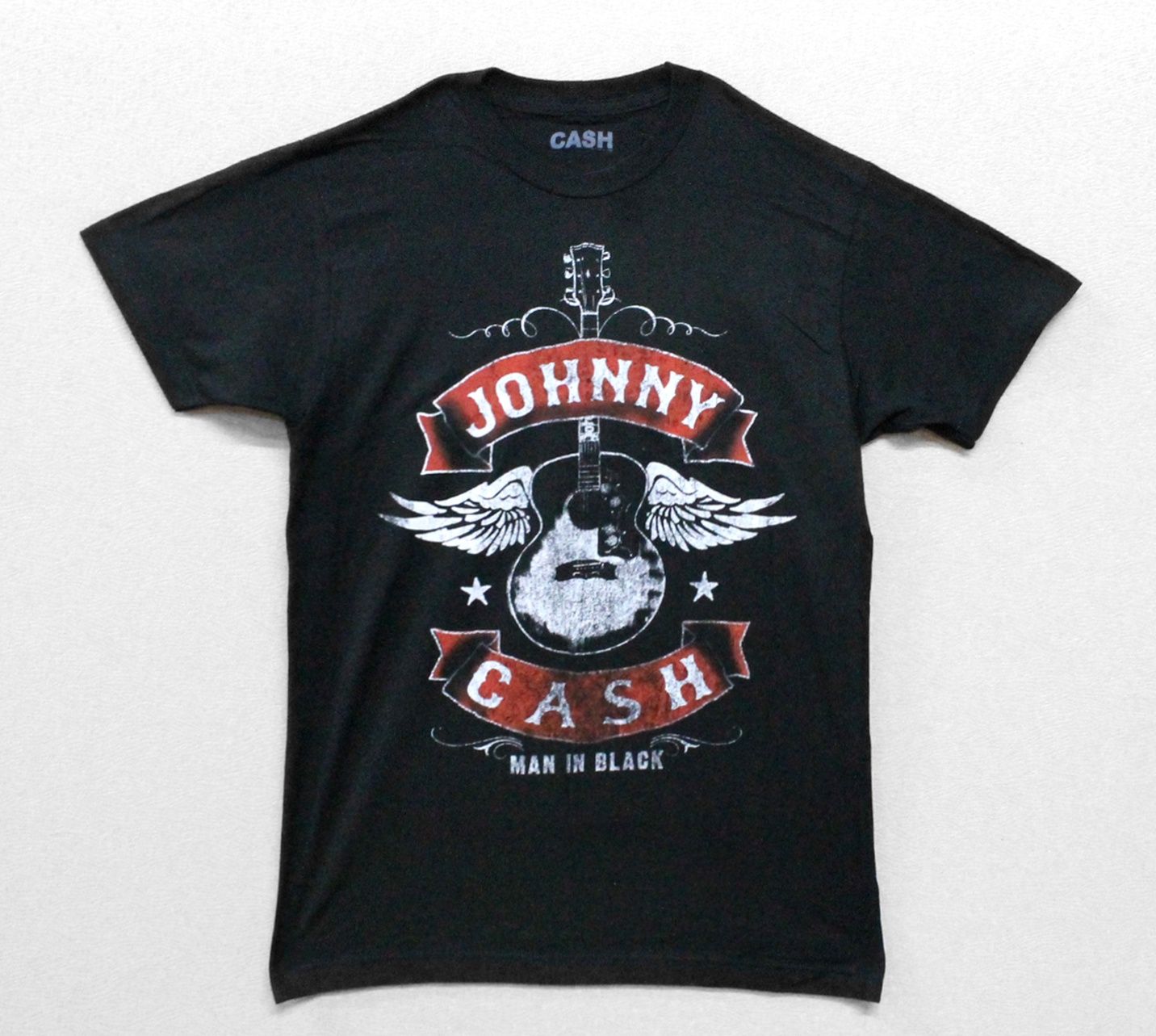 Johnny Cash Winged Guitar