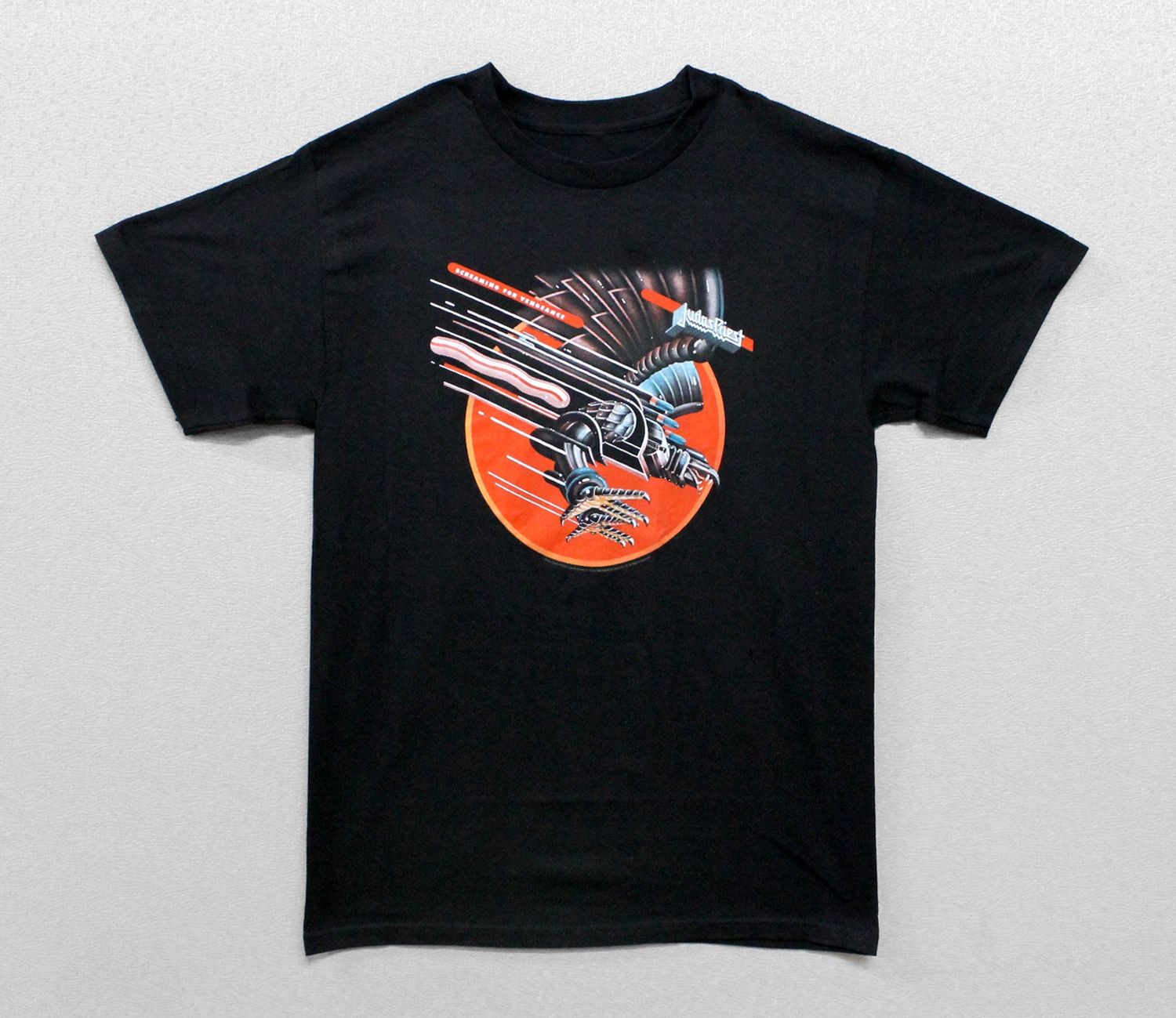 Judas Priest Screaming For Vengeance Red - Black