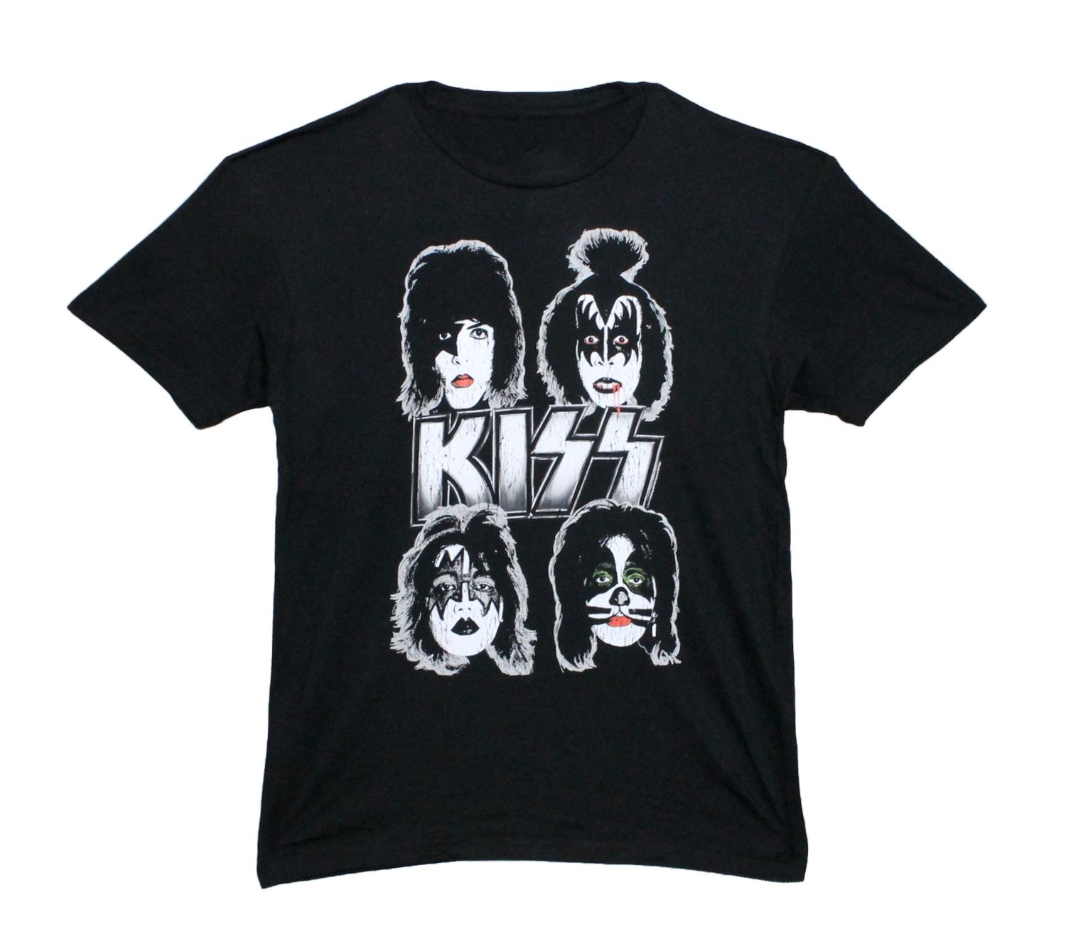 Kiss Dynasty Steel Logo - Black