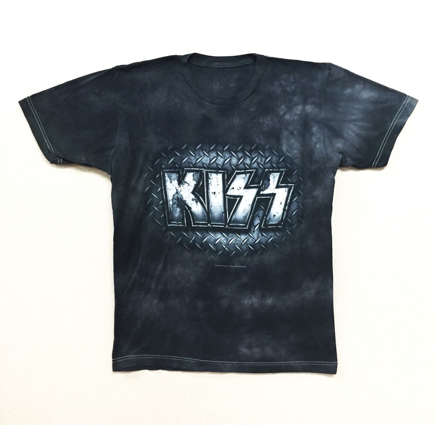 Kiss Steel Logo Tye Dye