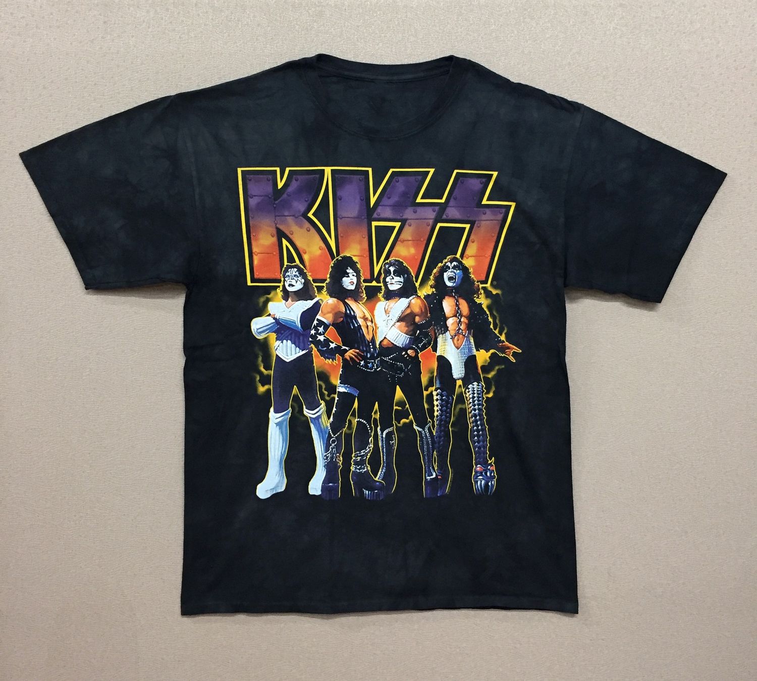Kiss Love Gun - Dark Washed Black