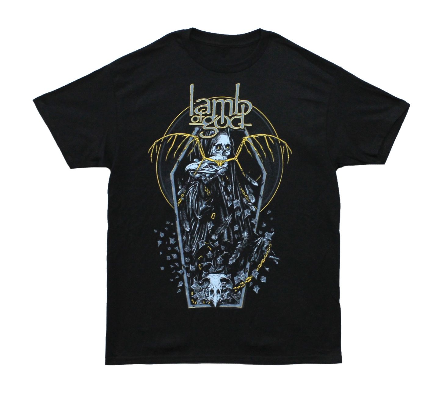 Lamb of God Coffin Kopia - Black