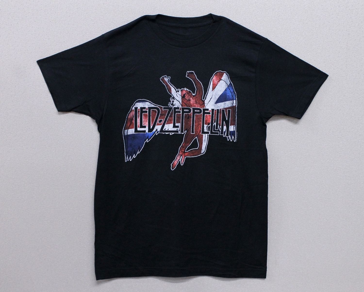Led Zeppelin Icarus Flag - Black