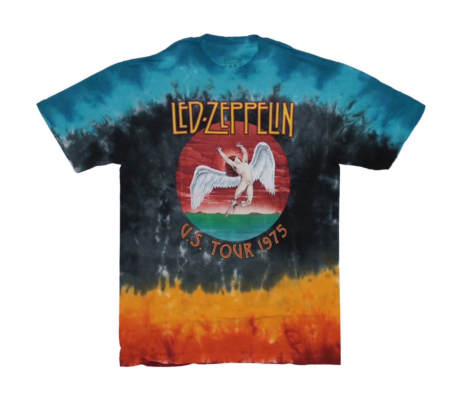 Led Zeppelin Icarus Tour 1975 - Circle Tye-dye