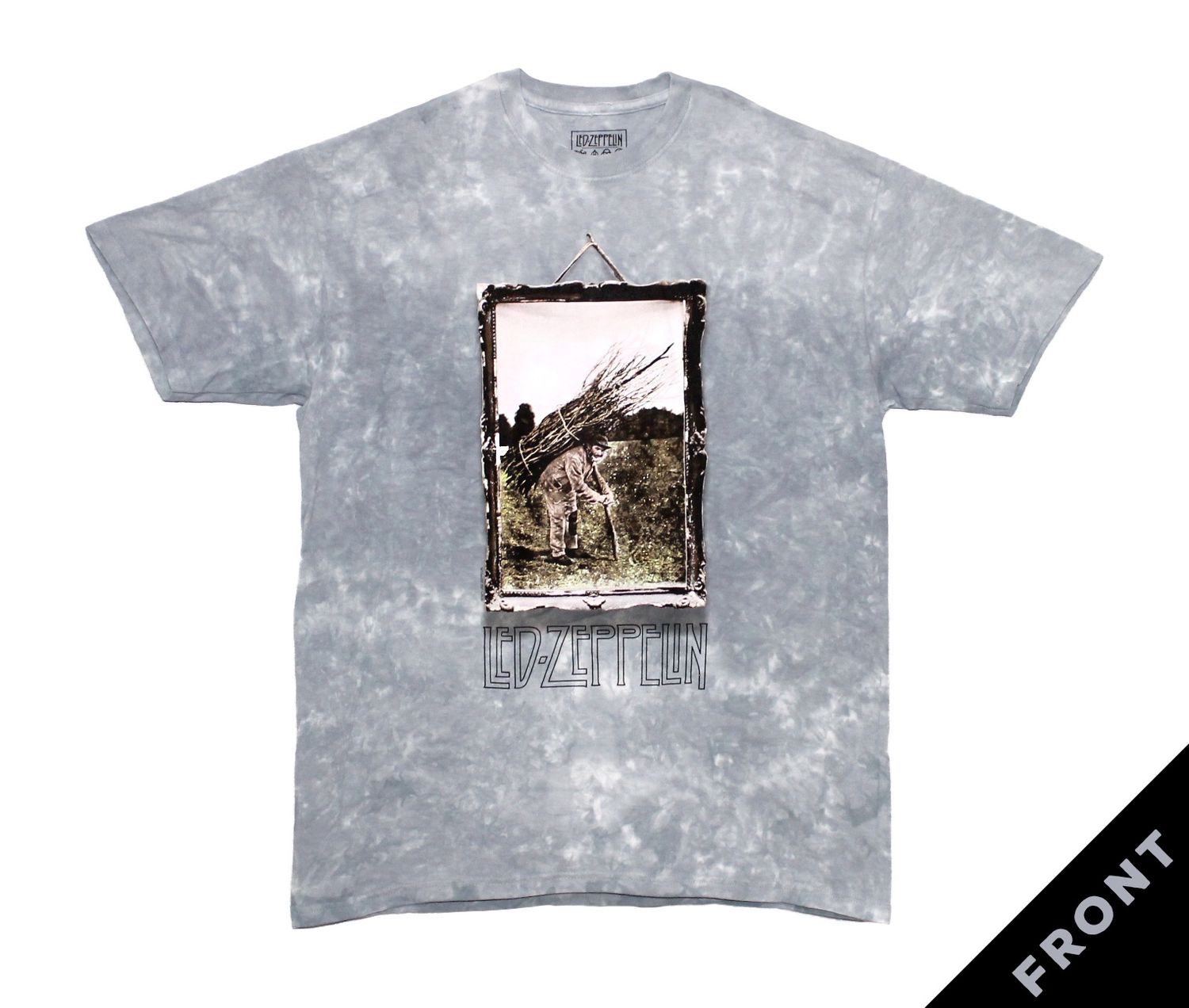 Led Zeppelin IV Man With Sticks - Tye-dye