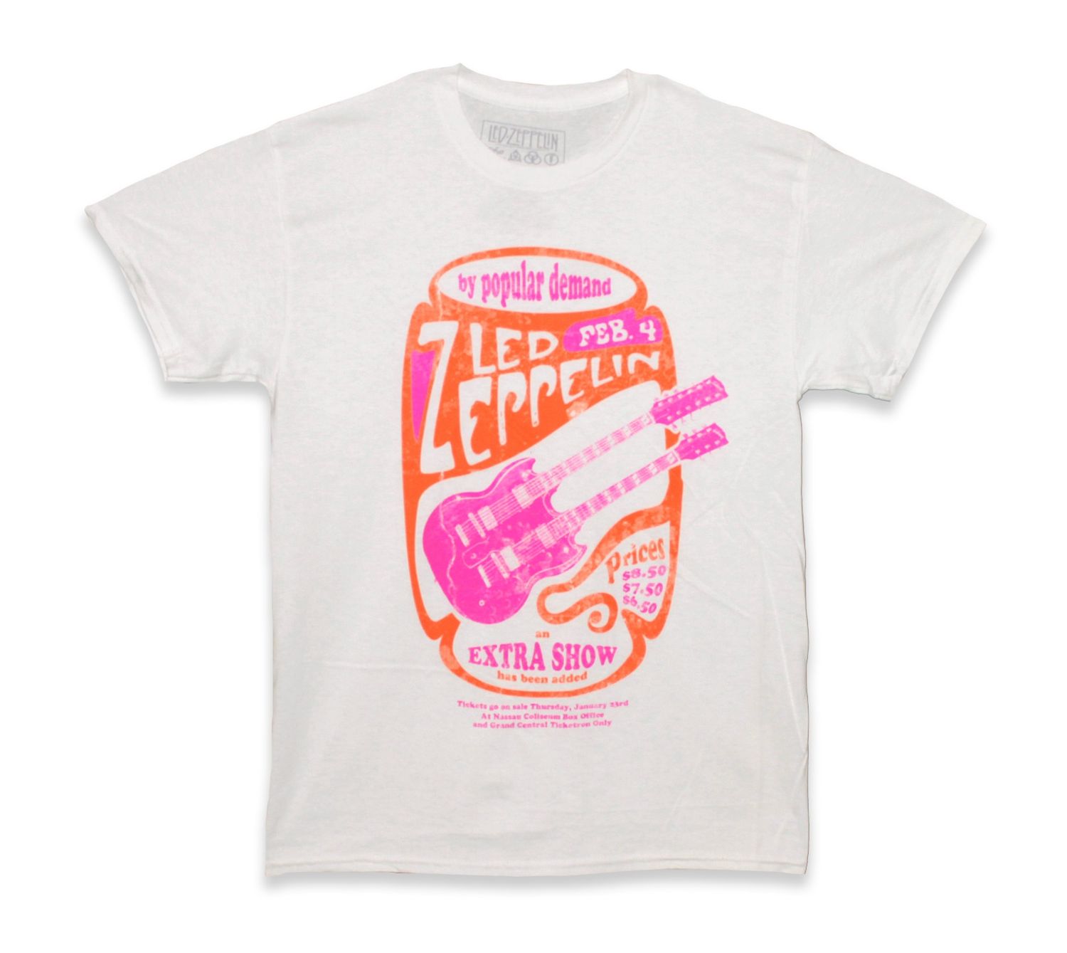 Led Zeppelin Extra Show - White