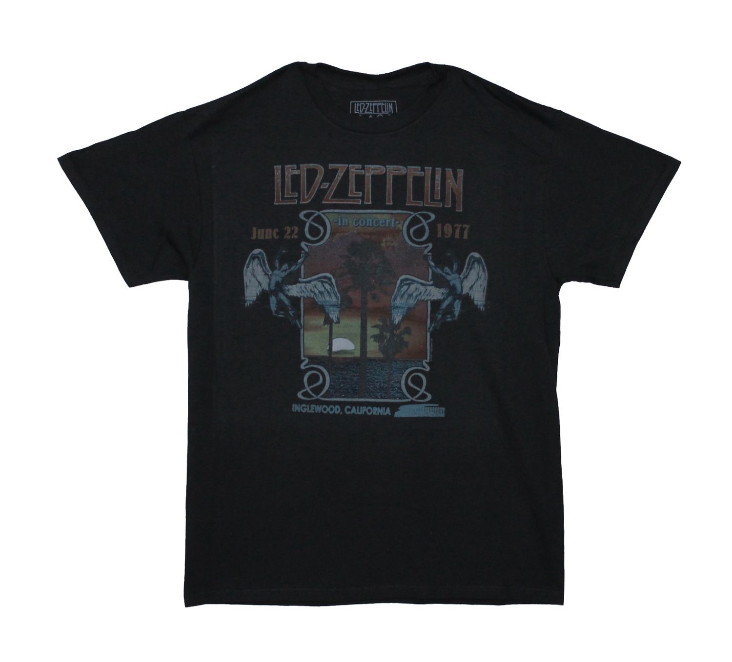 Led Zeppelin Inglewood Distressed - BLK