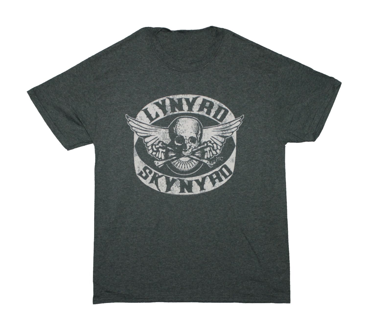 Lynyrd Skynyrd Skull Emblem - Navy Heather