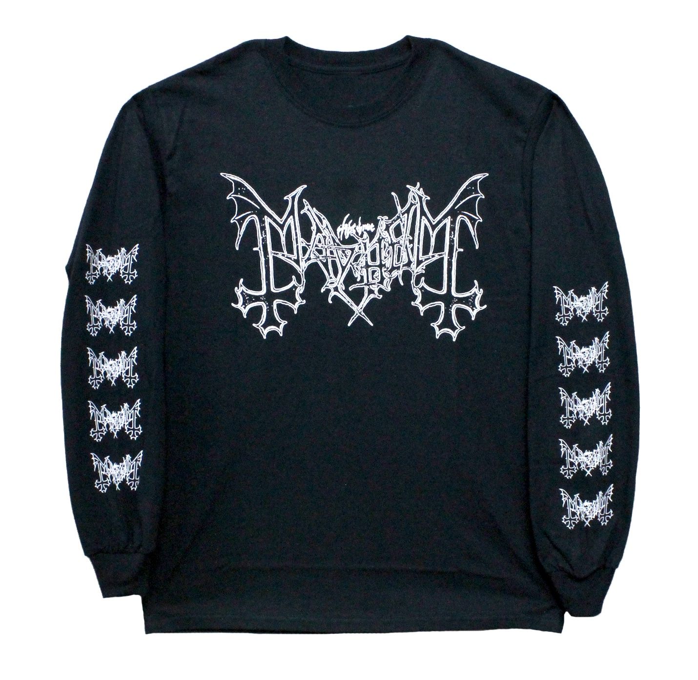 Mayhem Logo Longsleeve - Black