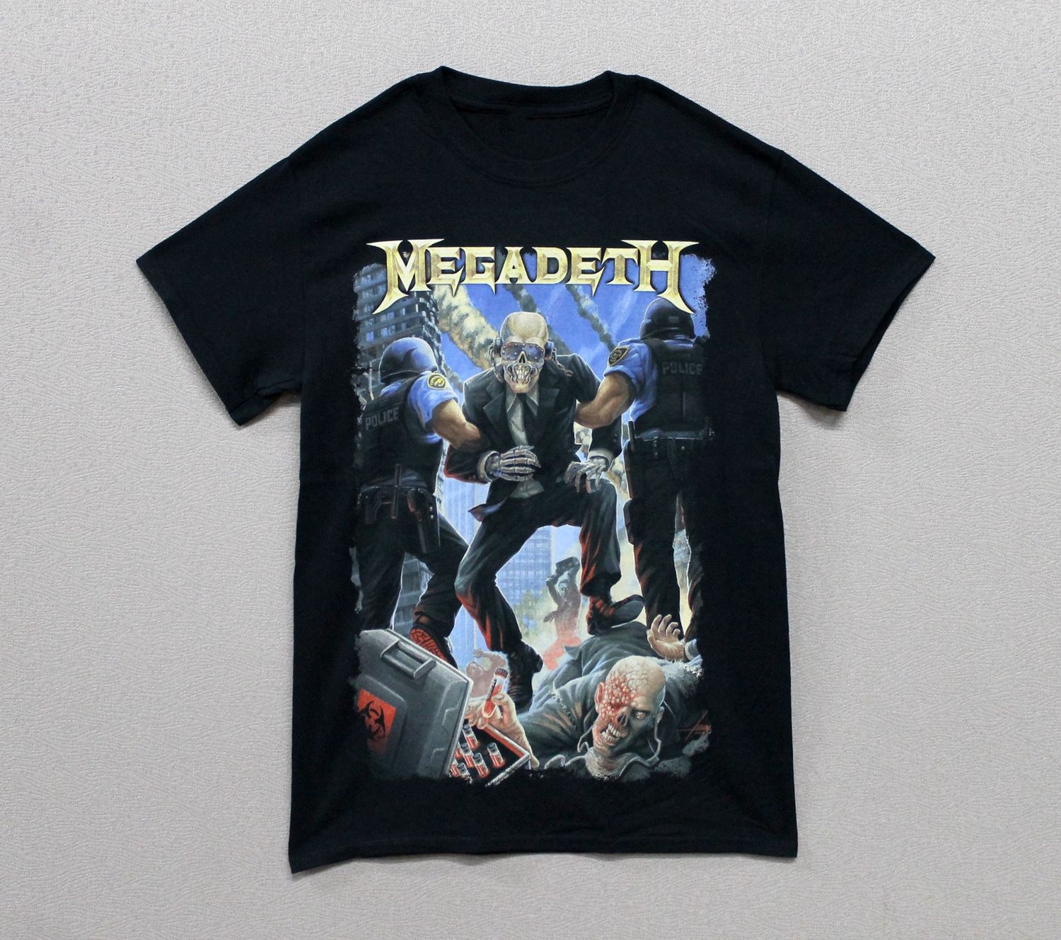 Megadeth Vic Arrested