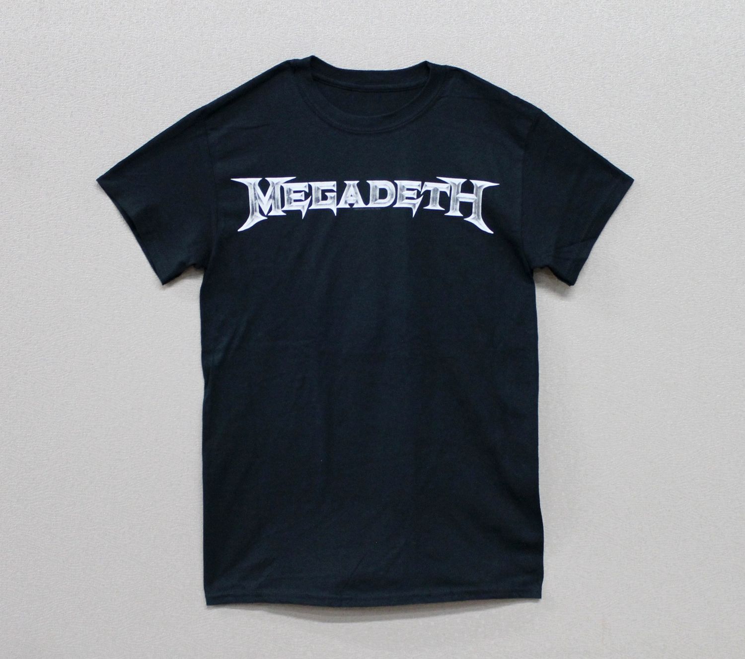 Megadeth Embossed Logo Shirt
