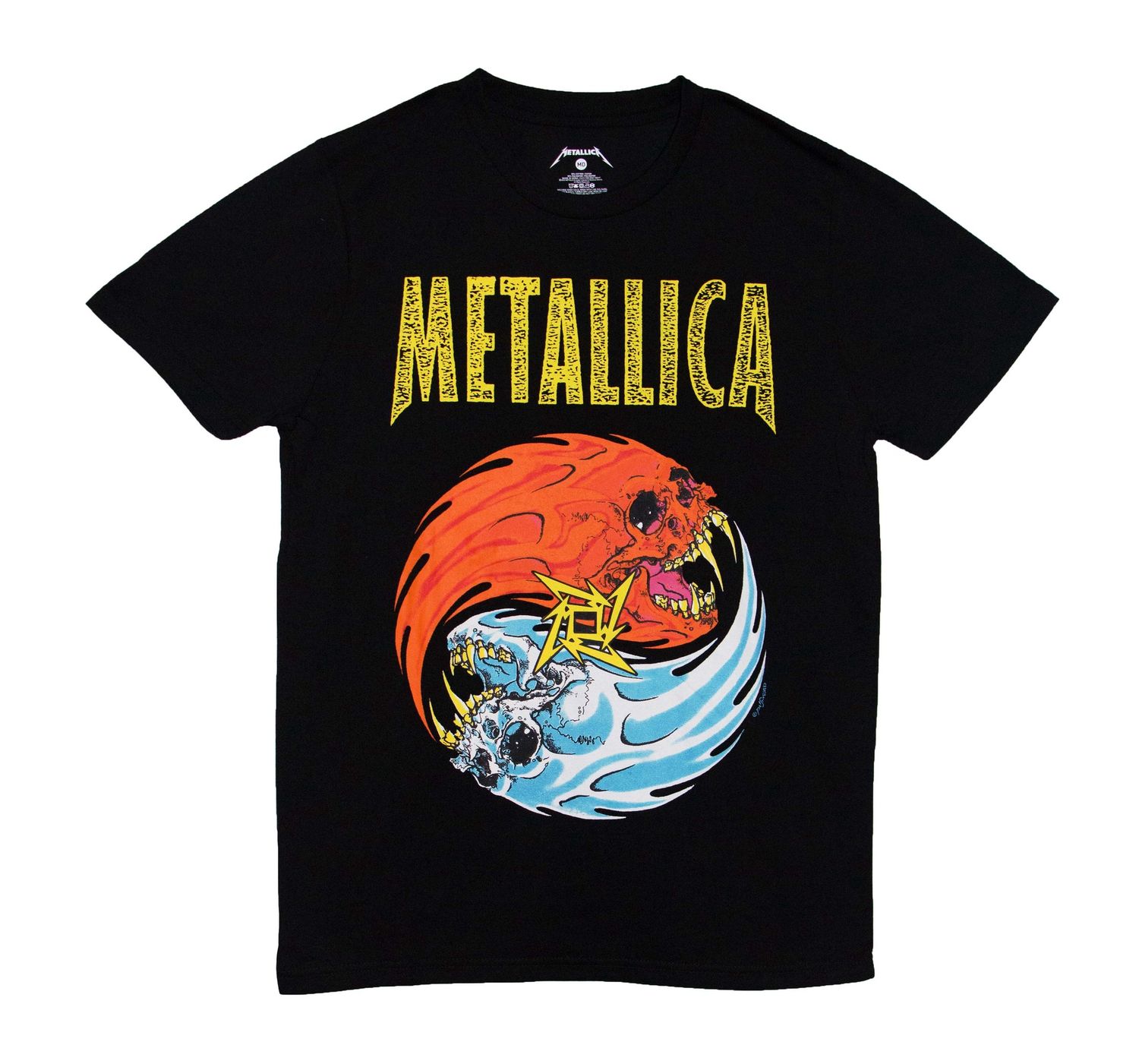 Metallica - Fire &amp; Ice Skulls - BLK