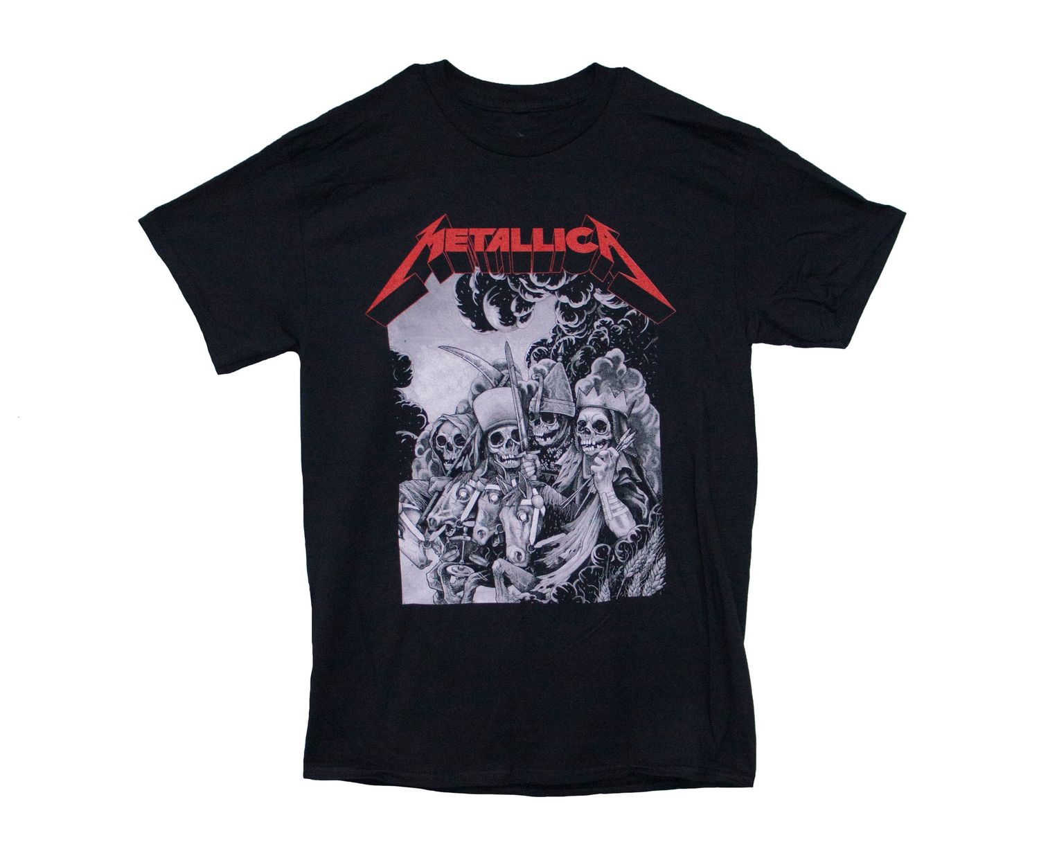 Metallica - Four Horsemen Greyscale - BLK