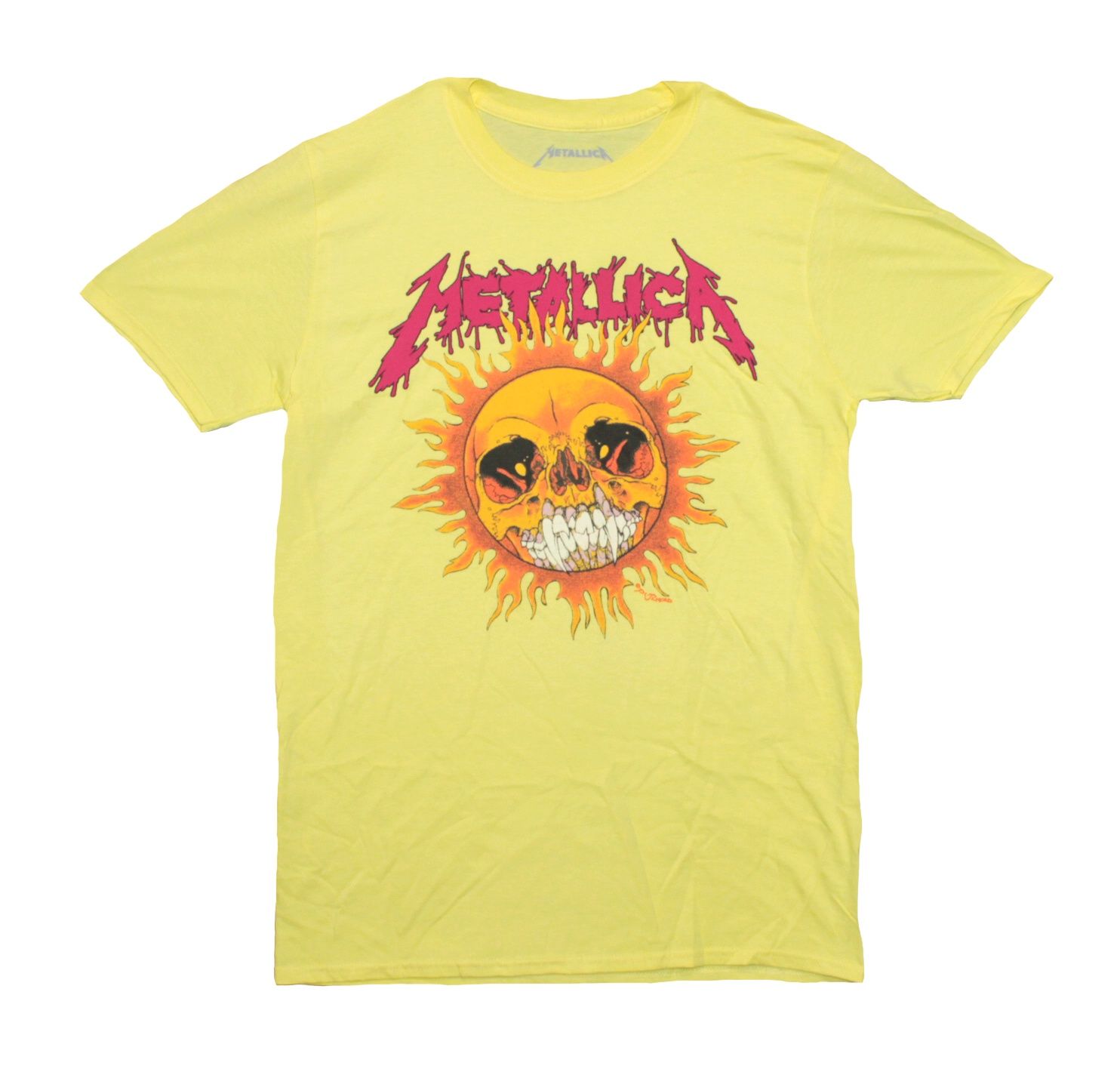 Metallica Flaming Sun - YLW