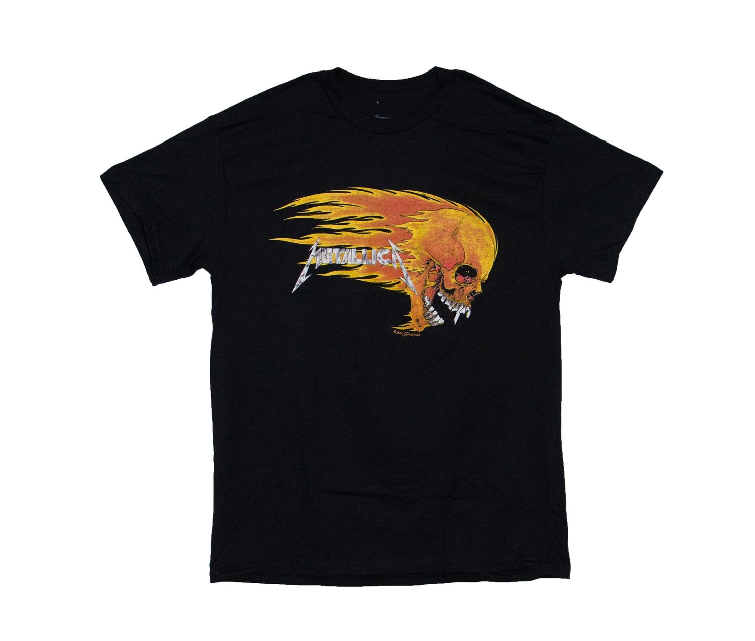 Metallica - Flaming Skull Ver. 2 - BLK