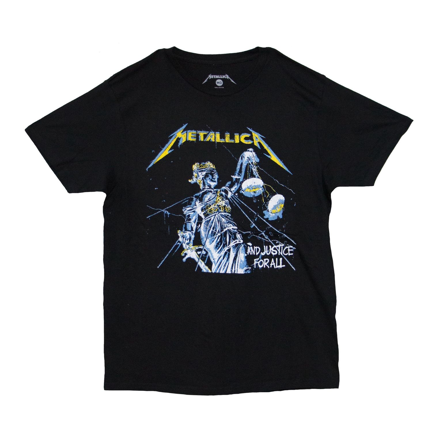 Metallica - No Justice Yellow &amp; Blue - BLK