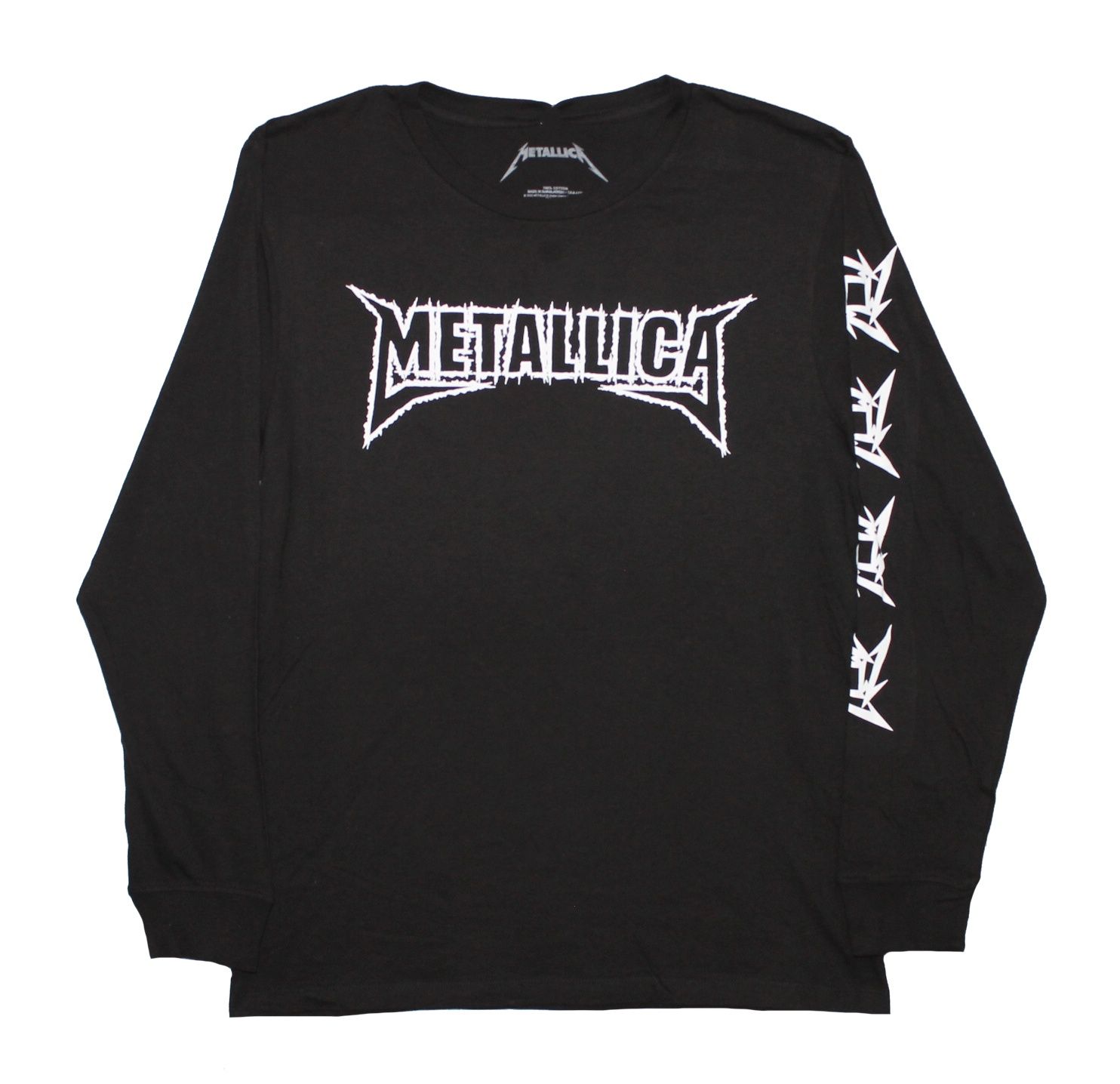 Metallica Logo Longsleeve - BLK