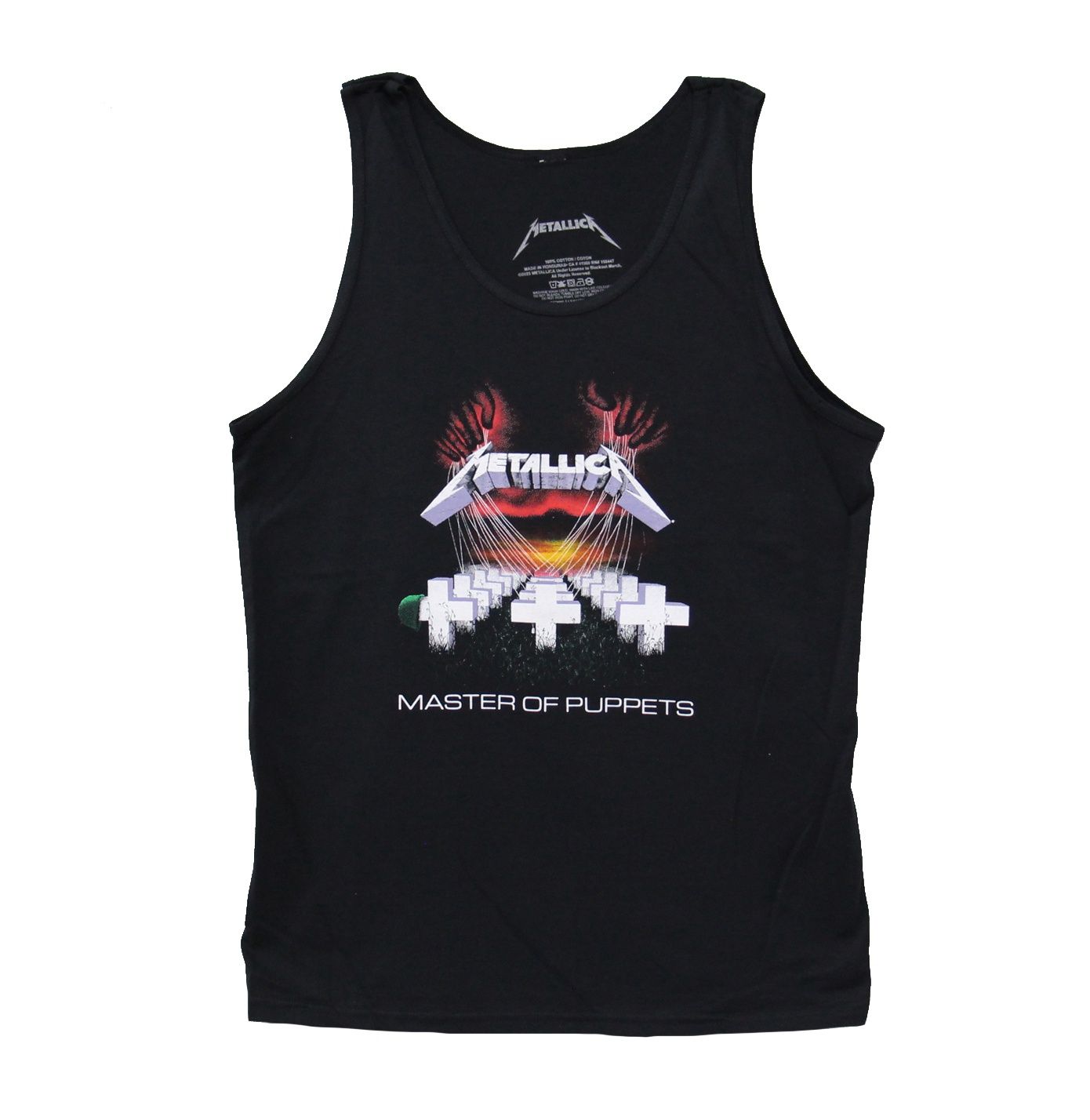 Metallica Master of Puppets Tank Top - BLK