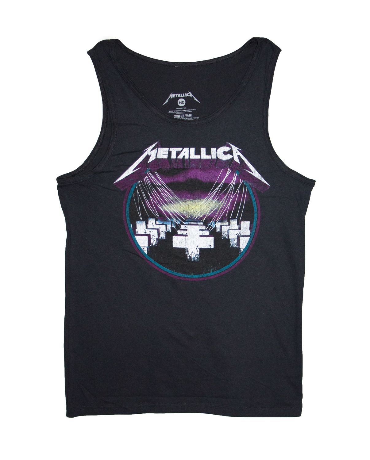 Metallica Master of Puppets Tank-Drk Gry