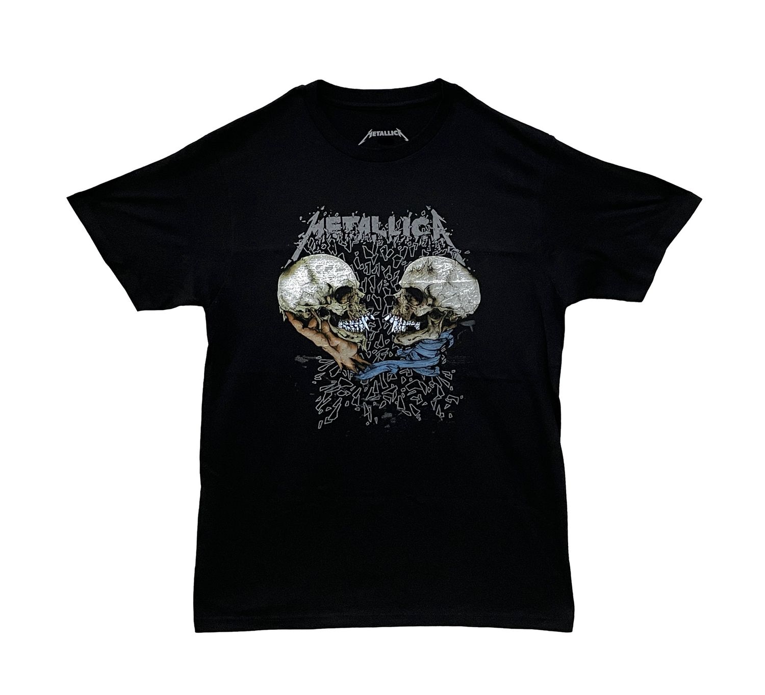 Metallica Pushed Skull - BLK