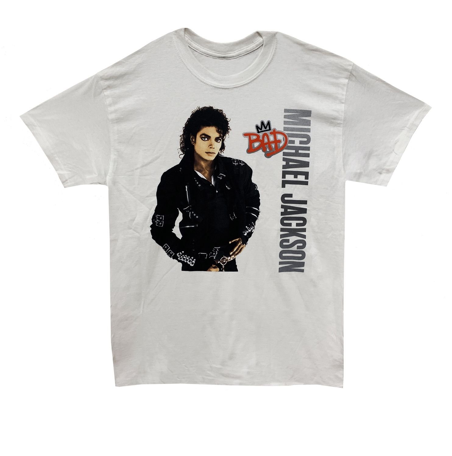 Michael Jackson Bad - WHITE