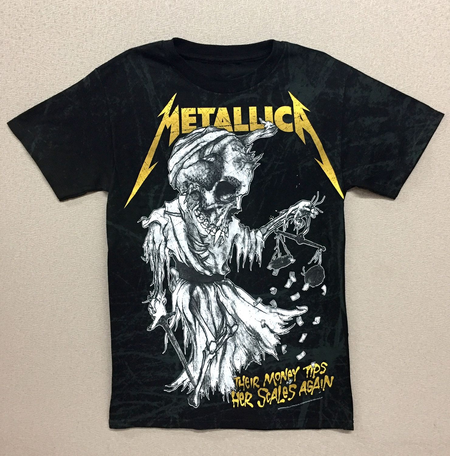 Metallica: Their Money Tips Her Scales Again Tye Dye